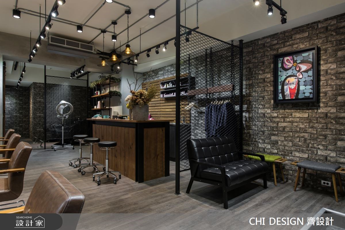 40坪＿混搭風商業空間案例圖片＿CHI DESIGN 齊設計＿CHI DESIGN_GARMO HAIR SALON之2