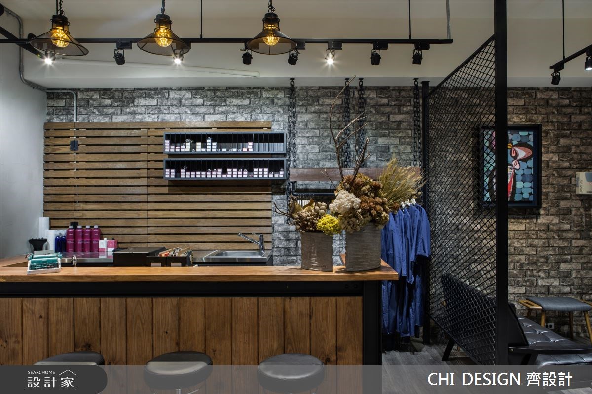40坪＿混搭風商業空間案例圖片＿CHI DESIGN 齊設計＿CHI DESIGN_GARMO HAIR SALON之3