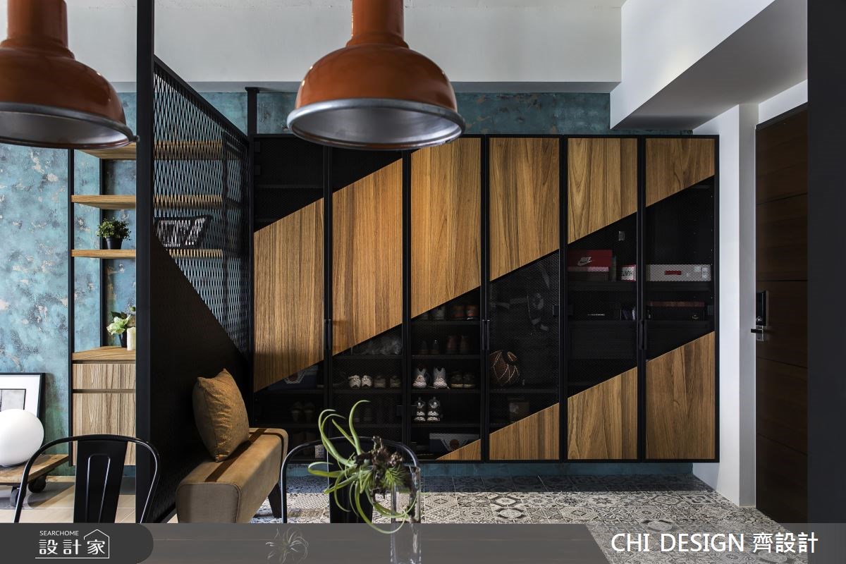 45坪新成屋(5年以下)＿混搭風玄關案例圖片＿CHI DESIGN 齊設計＿CHI DESIGN_許宅之1
