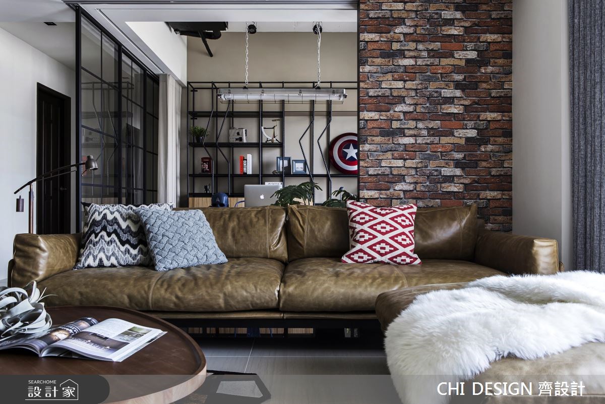 45坪新成屋(5年以下)＿混搭風客廳案例圖片＿CHI DESIGN 齊設計＿CHI DESIGN_許宅之6
