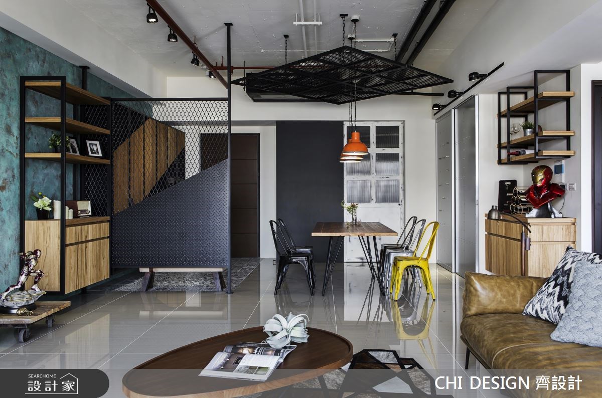 45坪新成屋(5年以下)＿混搭風客廳餐廳案例圖片＿CHI DESIGN 齊設計＿CHI DESIGN_許宅之8