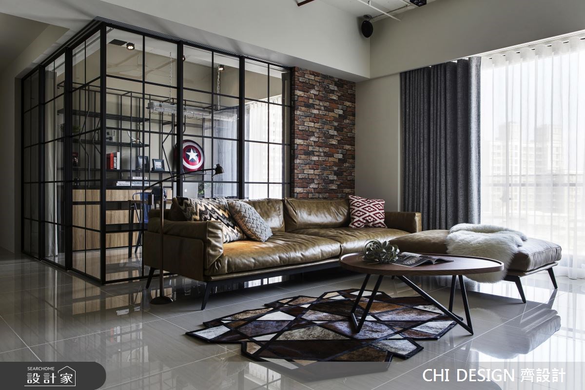 45坪新成屋(5年以下)＿混搭風客廳案例圖片＿CHI DESIGN 齊設計＿CHI DESIGN_許宅之4
