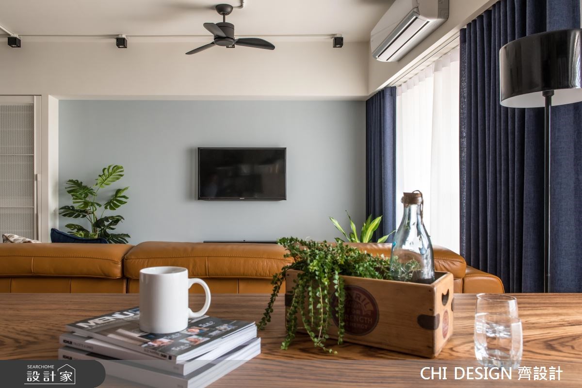 45坪新成屋(5年以下)＿混搭風客廳餐廳案例圖片＿CHI DESIGN 齊設計＿CHI DESIGN_RESIDENCE OF WU 親家景一方之9