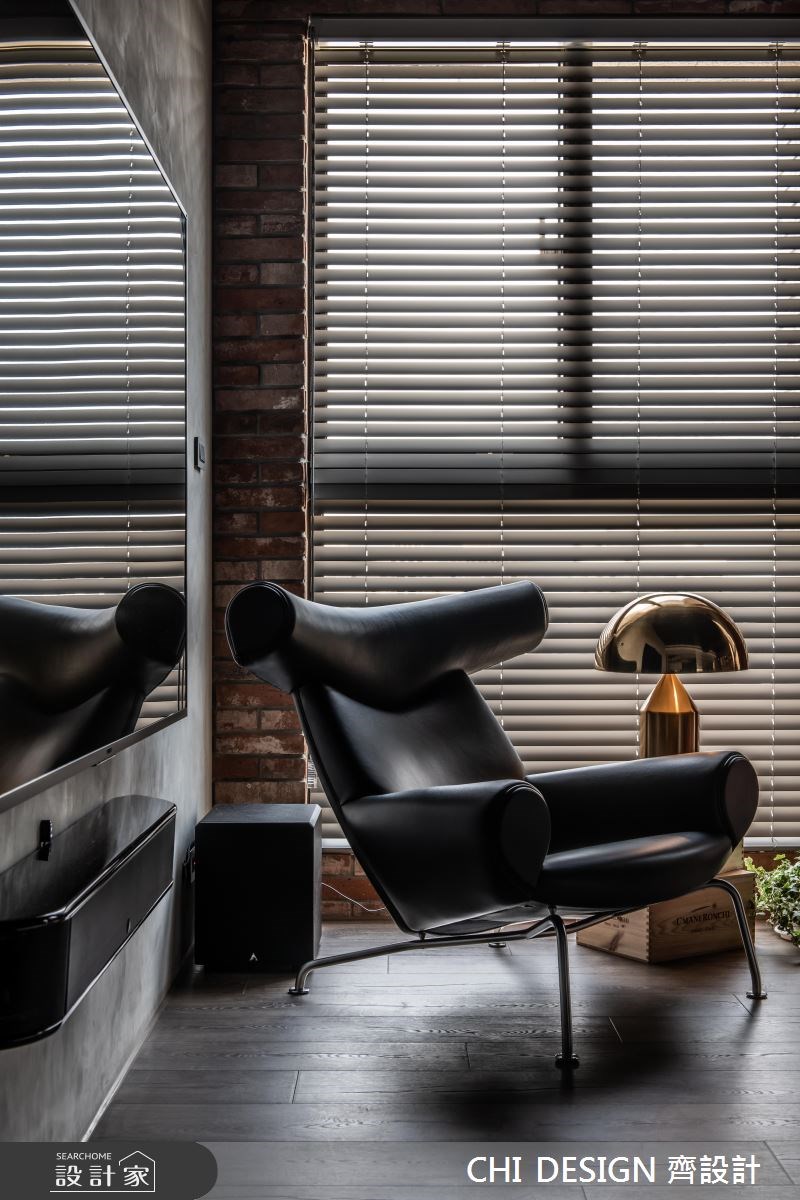 44坪新成屋(5年以下)＿工業風客廳案例圖片＿CHI DESIGN 齊設計＿CHI DESIGN_RETRO SONG OF NEW YORK 紐約之歌之6