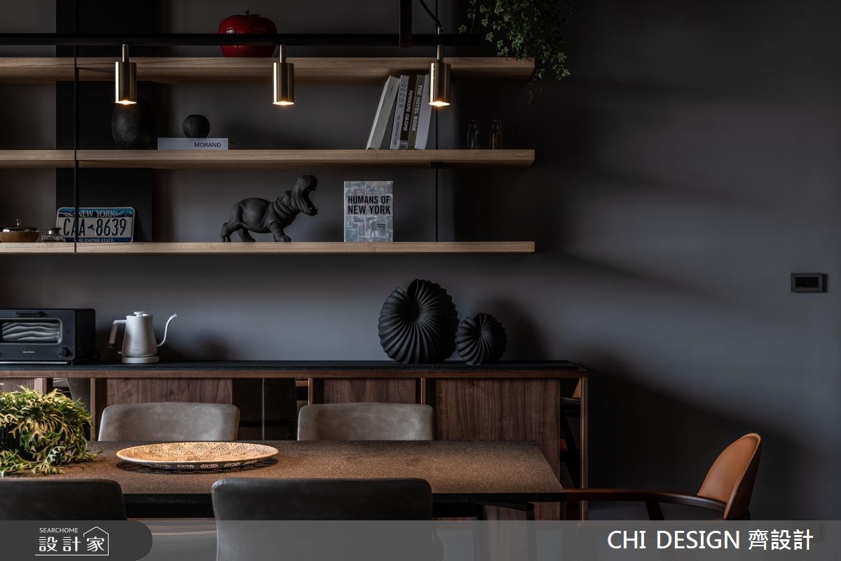44坪新成屋(5年以下)＿工業風餐廳案例圖片＿CHI DESIGN 齊設計＿CHI DESIGN_RETRO SONG OF NEW YORK 紐約之歌之11
