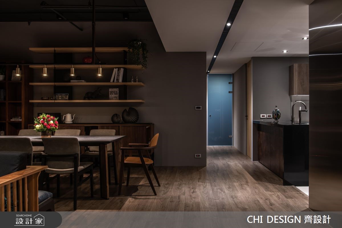 44坪新成屋(5年以下)＿工業風餐廳案例圖片＿CHI DESIGN 齊設計＿CHI DESIGN_RETRO SONG OF NEW YORK 紐約之歌之18