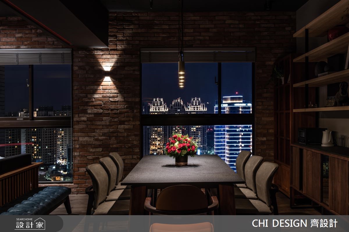 44坪新成屋(5年以下)＿工業風餐廳案例圖片＿CHI DESIGN 齊設計＿CHI DESIGN_RETRO SONG OF NEW YORK 紐約之歌之20