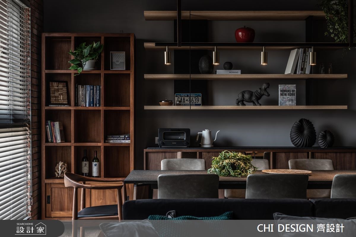 44坪新成屋(5年以下)＿工業風餐廳案例圖片＿CHI DESIGN 齊設計＿CHI DESIGN_RETRO SONG OF NEW YORK 紐約之歌之10