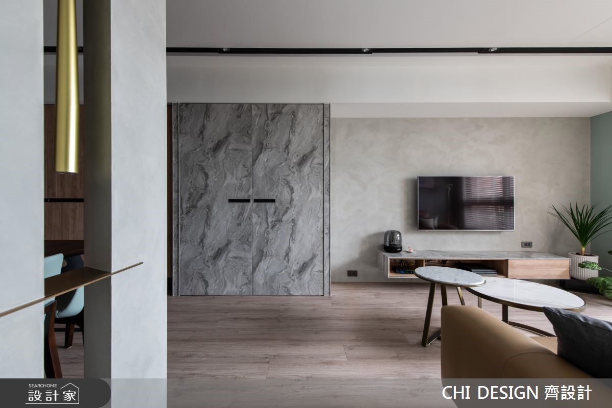 21坪新成屋(5年以下)＿北歐風客廳案例圖片＿CHI DESIGN 齊設計＿CHI DESIGN_RESIDENCE OF ZHUO 興傳之6
