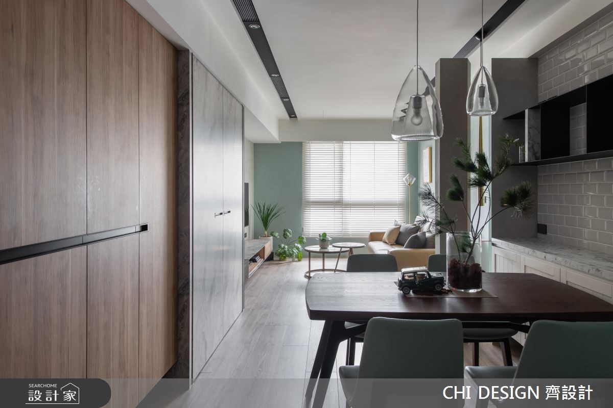 21坪新成屋(5年以下)＿北歐風餐廳案例圖片＿CHI DESIGN 齊設計＿CHI DESIGN_RESIDENCE OF ZHUO 興傳之1