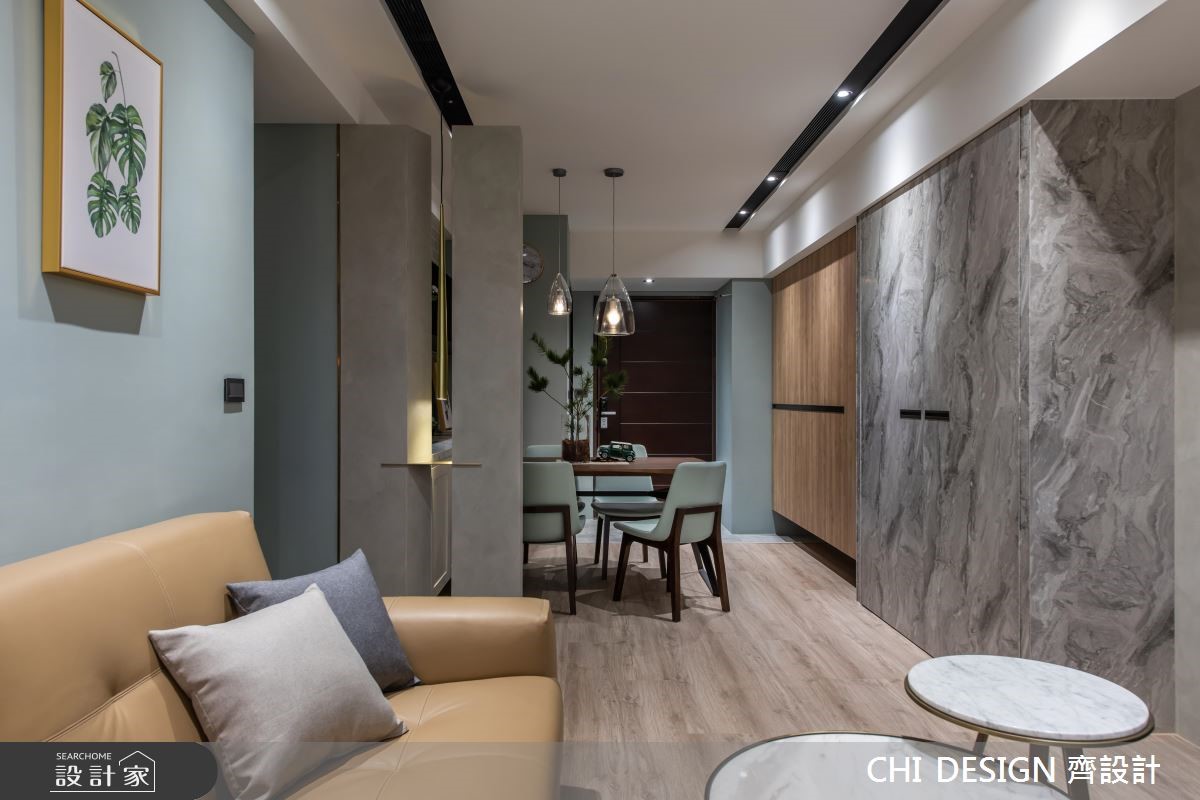 21坪新成屋(5年以下)＿北歐風客廳案例圖片＿CHI DESIGN 齊設計＿CHI DESIGN_RESIDENCE OF ZHUO 興傳之10