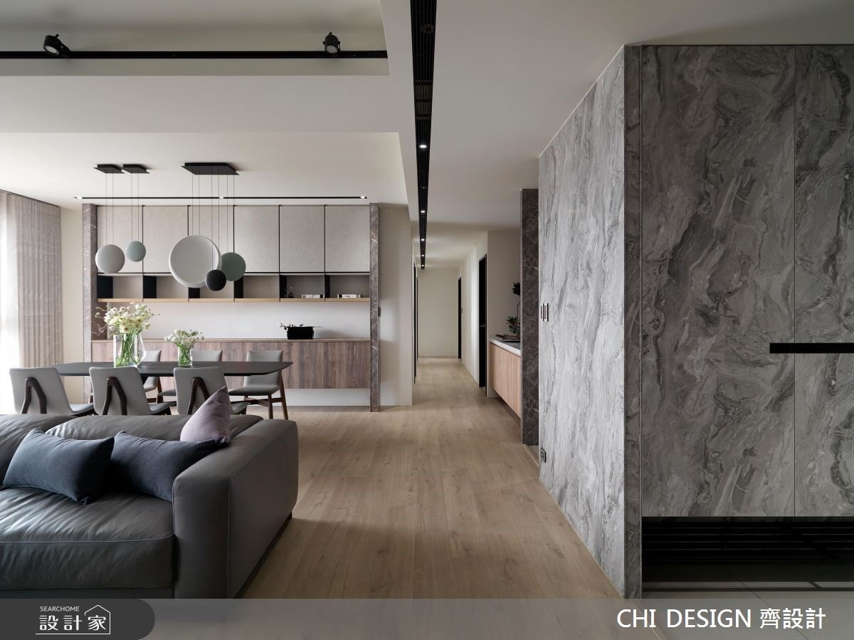57坪新成屋(5年以下)＿現代風餐廳案例圖片＿CHI DESIGN 齊設計＿CHI DESIGN_RESIDENCE OF CHIANG 江宅之1
