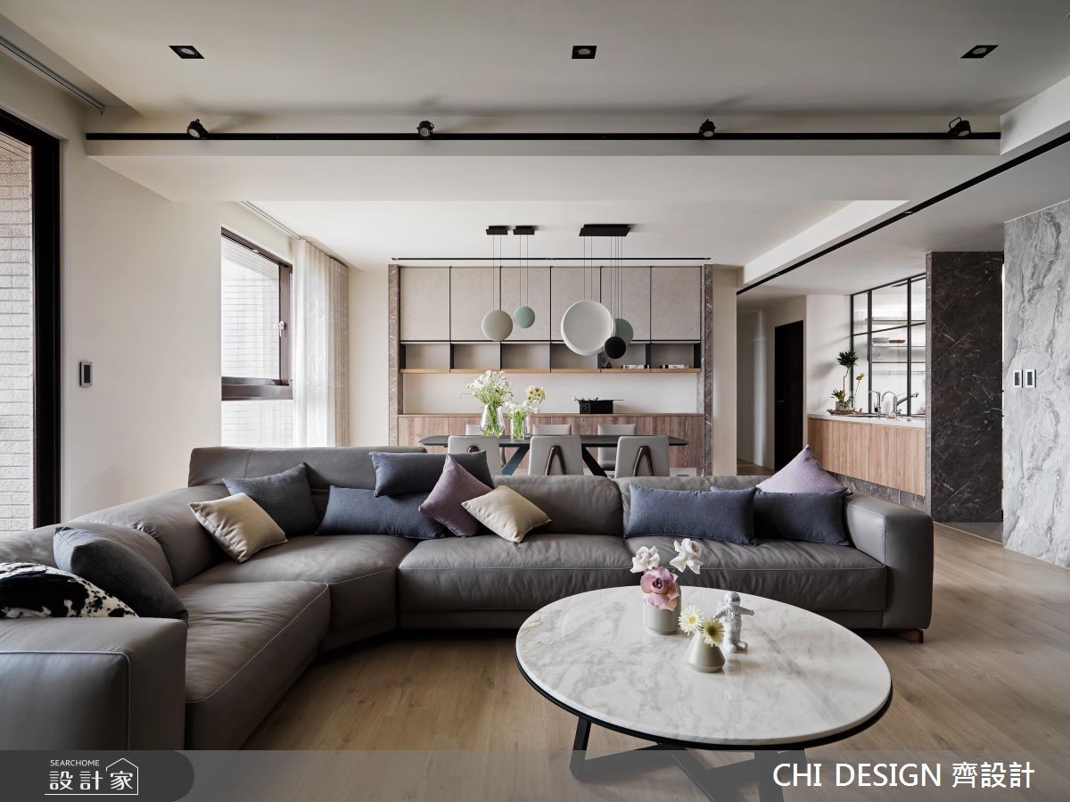 57坪新成屋(5年以下)＿現代風案例圖片＿CHI DESIGN 齊設計＿CHI DESIGN_RESIDENCE OF CHIANG 江宅之4
