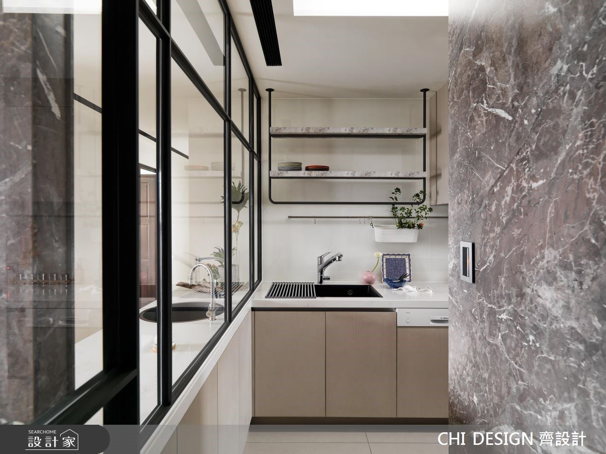 57坪新成屋(5年以下)＿現代風廚房案例圖片＿CHI DESIGN 齊設計＿CHI DESIGN_RESIDENCE OF CHIANG 江宅之11