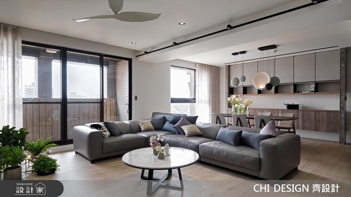57坪新成屋(5年以下)＿現代風案例圖片＿CHI DESIGN 齊設計＿CHI DESIGN_RESIDENCE OF CHIANG 江宅之3