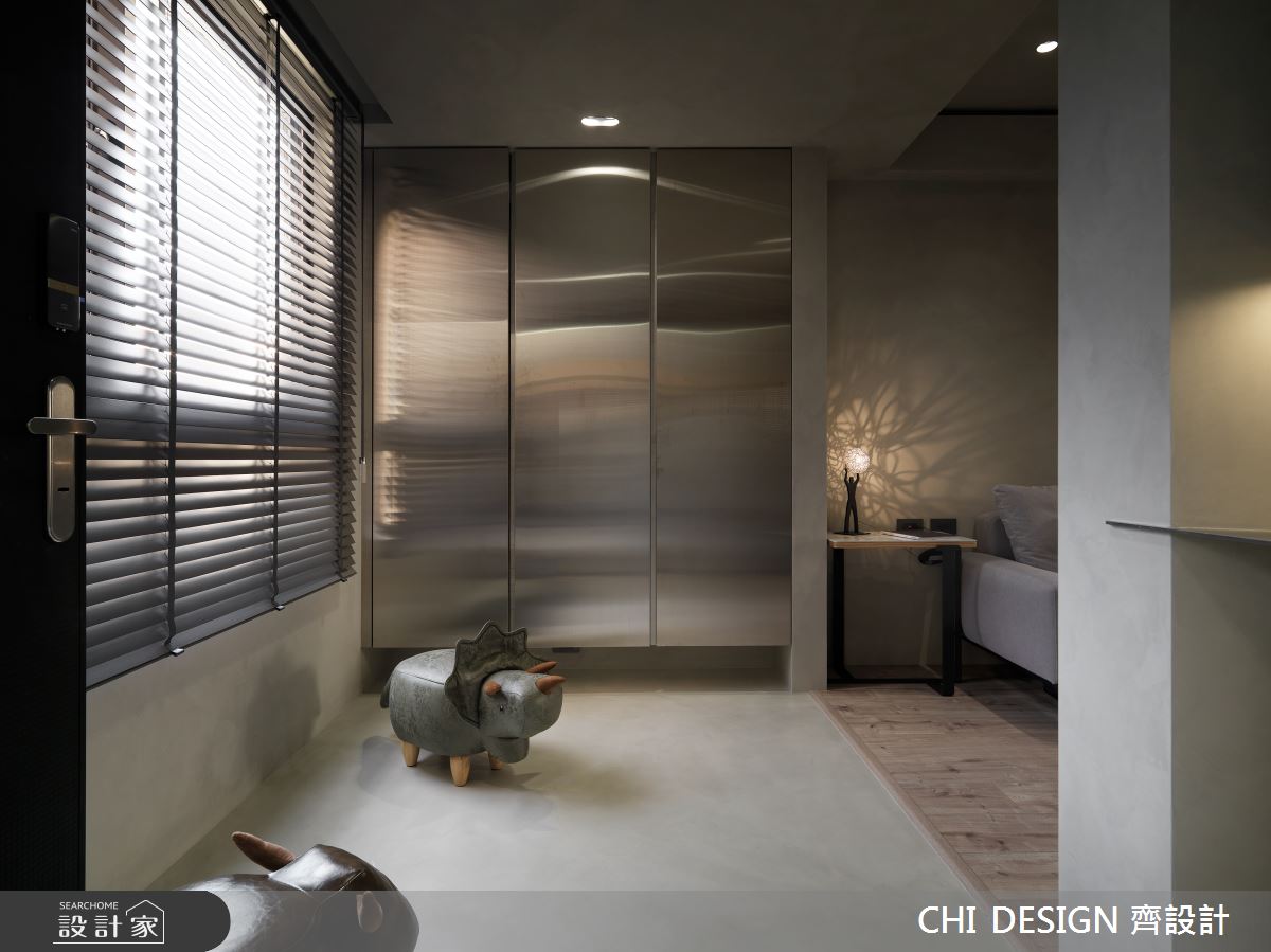 34坪新成屋(5年以下)＿現代風玄關案例圖片＿CHI DESIGN 齊設計＿CHI DESIGN_RESIDENCE OF CHANG 巴黎情歌之999