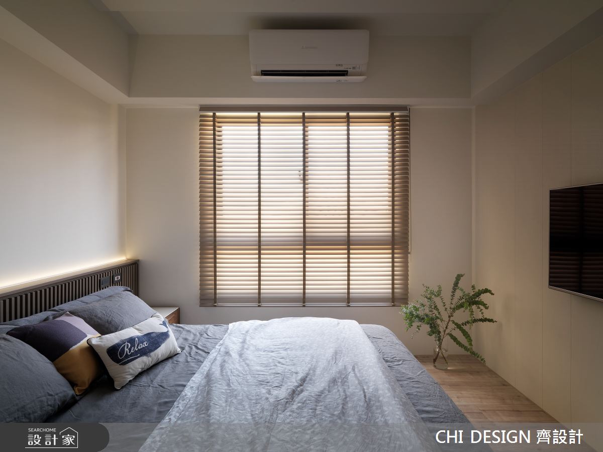 34坪新成屋(5年以下)＿現代風臥室案例圖片＿CHI DESIGN 齊設計＿CHI DESIGN_RESIDENCE OF CHANG 巴黎情歌之15