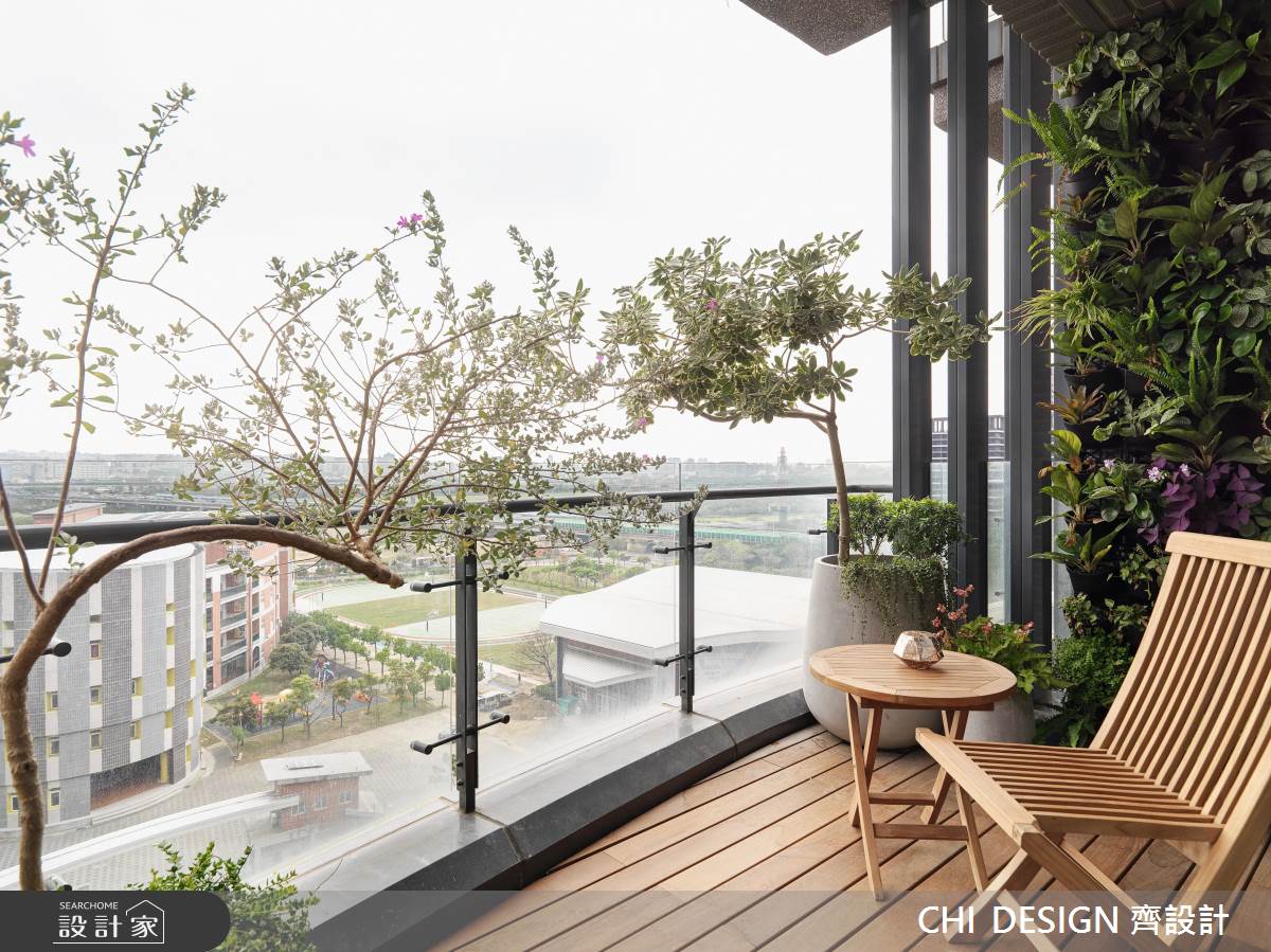 49坪中古屋(5~15年)＿現代風陽台案例圖片＿CHI DESIGN 齊設計＿CHI DESIGN_MIDNIGHT IN LONDON 午夜英倫之22