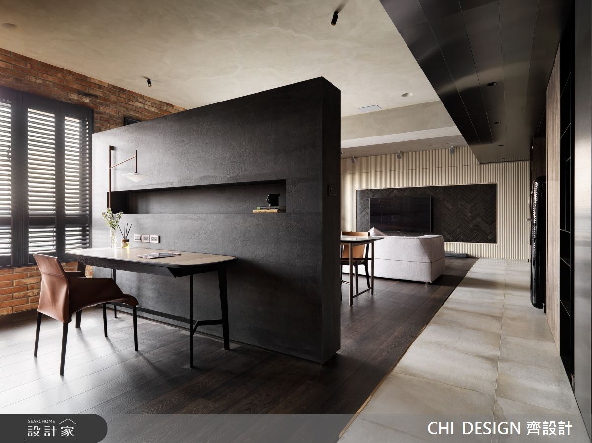 49坪中古屋(5~15年)＿現代風書房案例圖片＿CHI DESIGN 齊設計＿CHI DESIGN_MIDNIGHT IN LONDON 午夜英倫之13