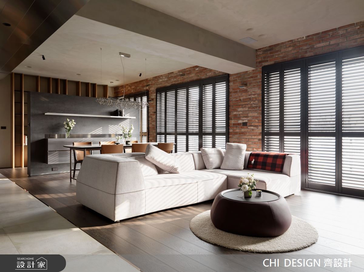 49坪中古屋(5~15年)＿現代風客廳案例圖片＿CHI DESIGN 齊設計＿CHI DESIGN_MIDNIGHT IN LONDON 午夜英倫之3