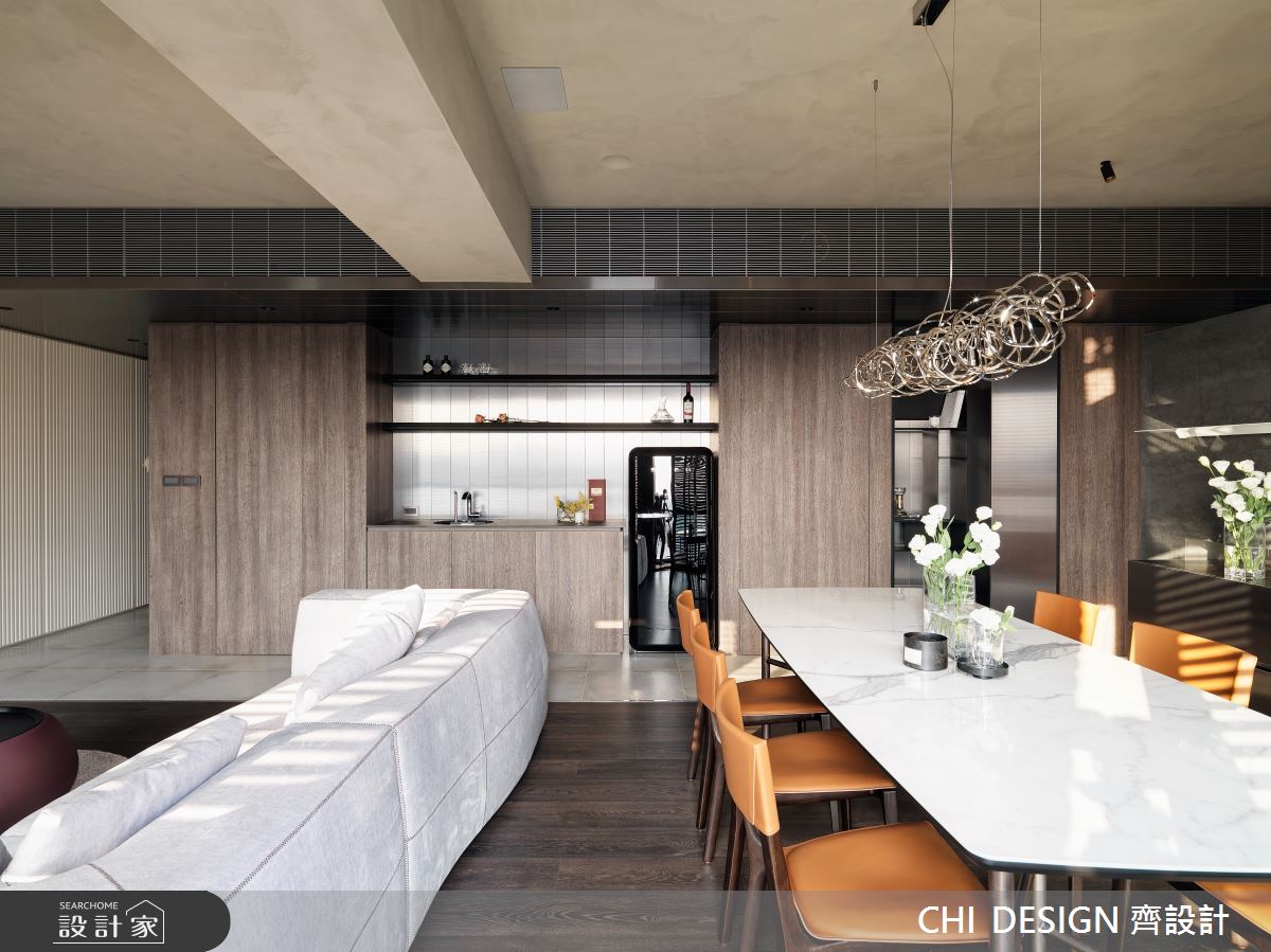 49坪中古屋(5~15年)＿現代風客廳案例圖片＿CHI DESIGN 齊設計＿CHI DESIGN_MIDNIGHT IN LONDON 午夜英倫之9