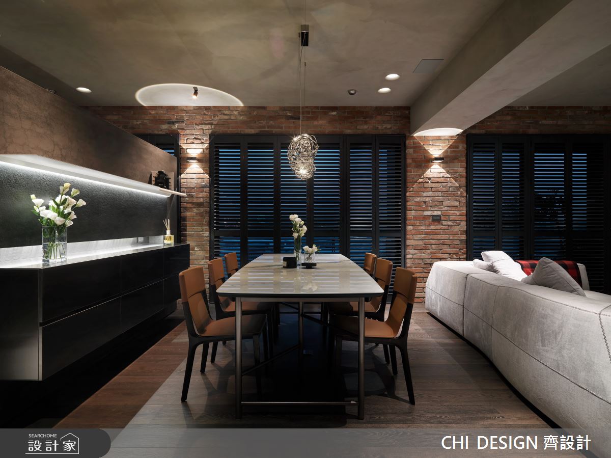 49坪中古屋(5~15年)＿現代風客廳案例圖片＿CHI DESIGN 齊設計＿CHI DESIGN_MIDNIGHT IN LONDON 午夜英倫之106