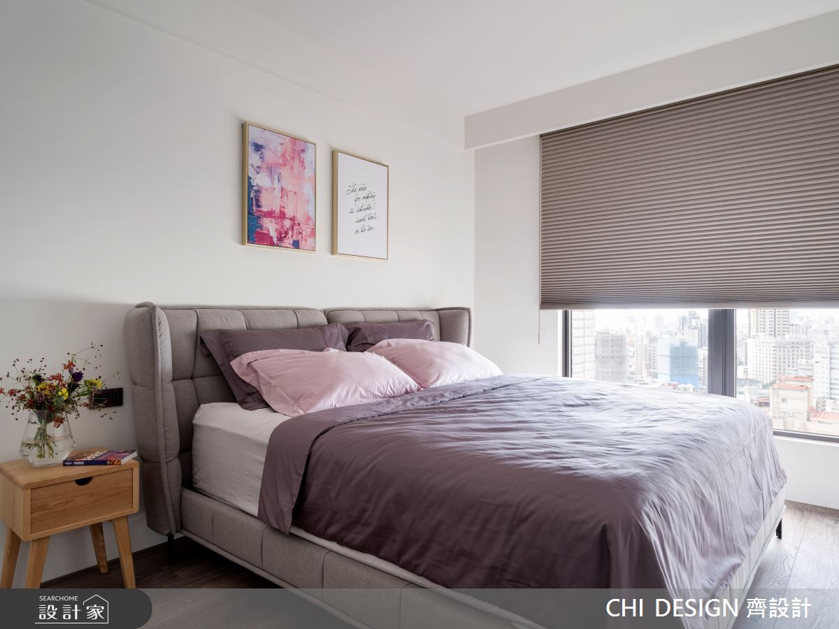 39坪新成屋(5年以下)＿北歐風臥室案例圖片＿CHI DESIGN 齊設計＿CHI DESIGN_RESIDENCE OF LU 漫步北歐之9