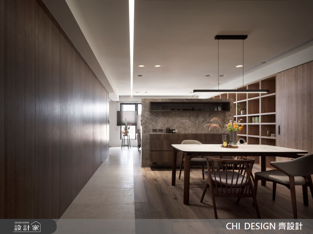 39坪新成屋(5年以下)＿北歐風餐廳案例圖片＿CHI DESIGN 齊設計＿CHI DESIGN_RESIDENCE OF LU 漫步北歐之5