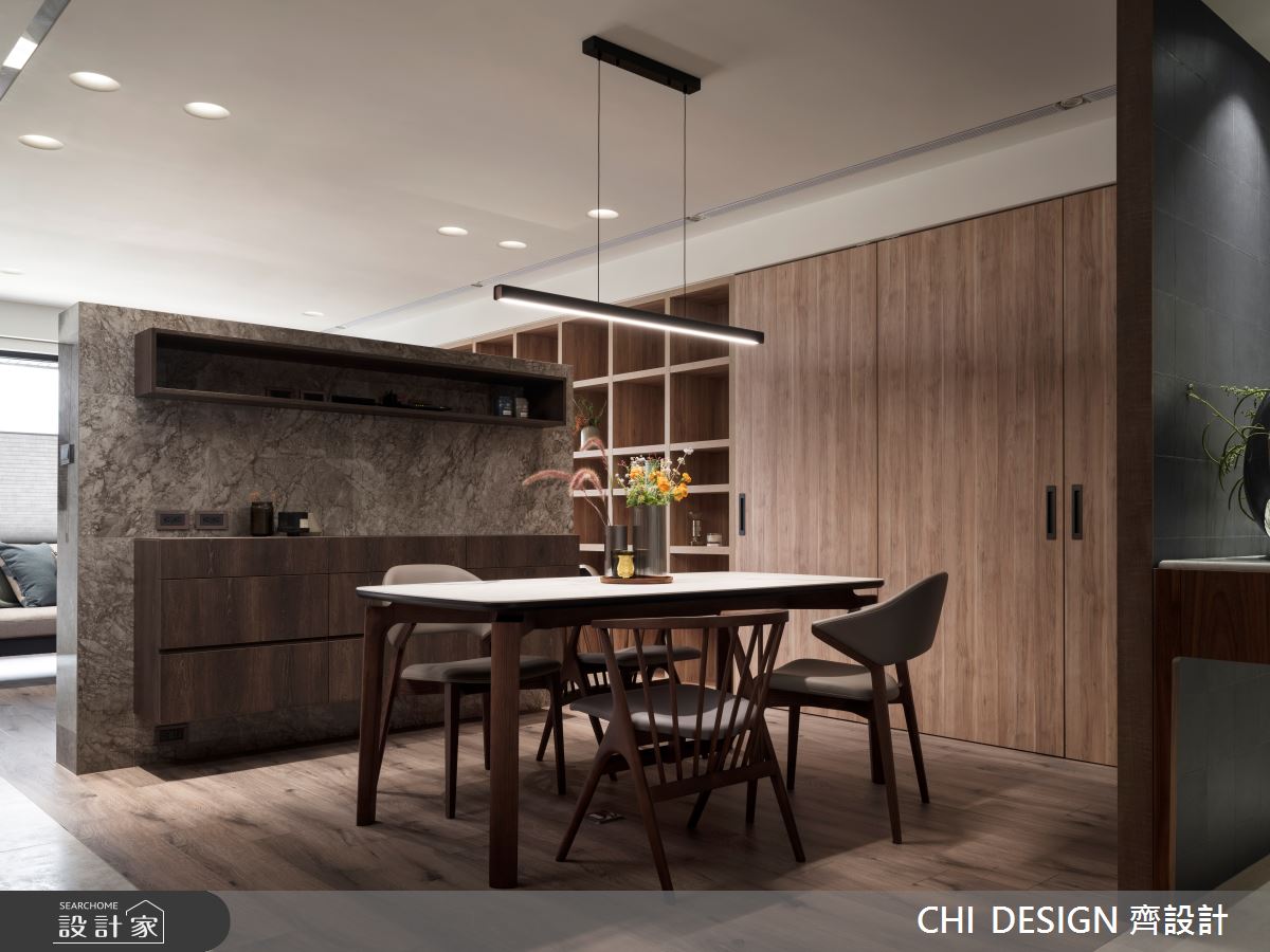 39坪新成屋(5年以下)＿北歐風餐廳案例圖片＿CHI DESIGN 齊設計＿CHI DESIGN_RESIDENCE OF LU 漫步北歐之6