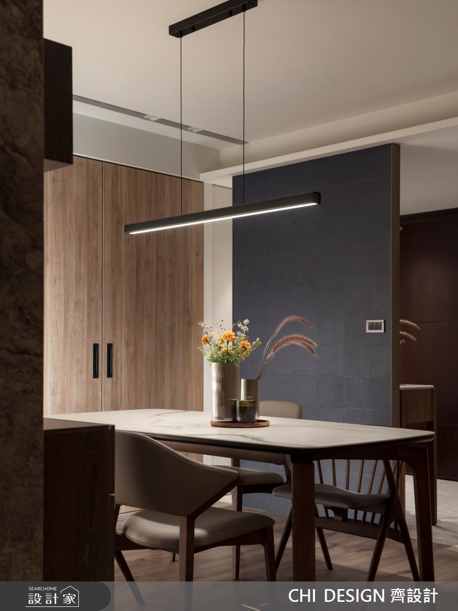 39坪新成屋(5年以下)＿北歐風餐廳案例圖片＿CHI DESIGN 齊設計＿CHI DESIGN_RESIDENCE OF LU 漫步北歐之4