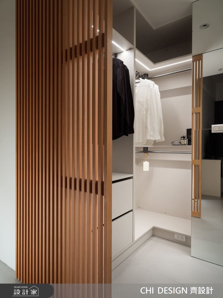31坪新成屋(5年以下)＿現代風更衣間案例圖片＿CHI DESIGN 齊設計＿CHI DESIGN_RESIDENCE OF YE 葉宅之11