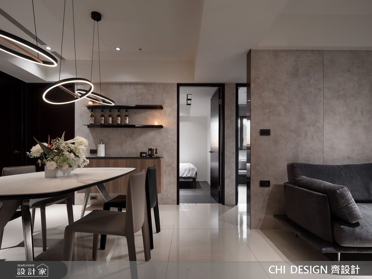 37坪新成屋(5年以下)＿現代風客廳案例圖片＿CHI DESIGN 齊設計＿CHI DESIGN_EAST TOWN 莊宅之8
