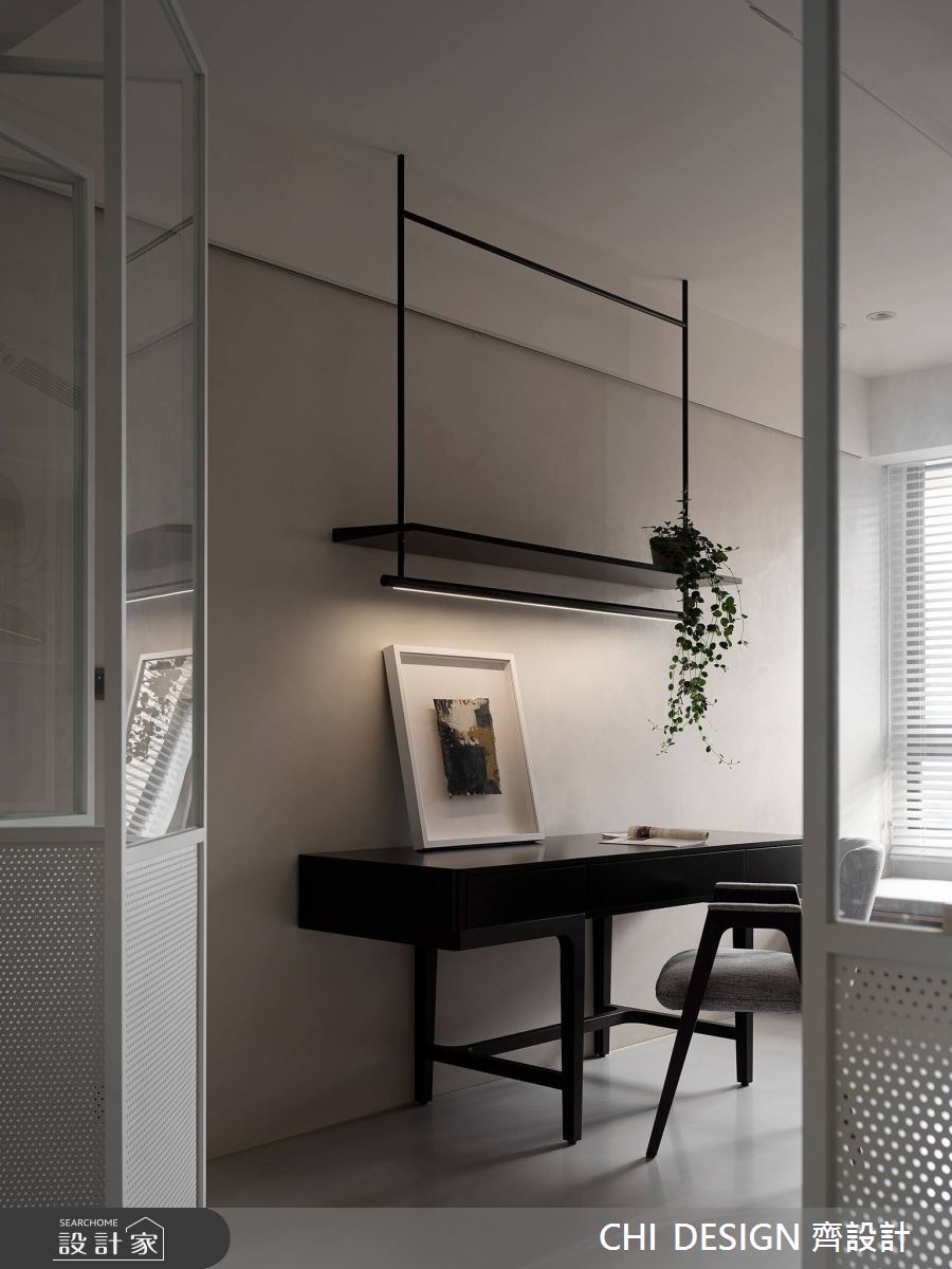 43坪中古屋(5~15年)＿現代風書房案例圖片＿CHI DESIGN 齊設計＿CHI DESIGN_URBAN PURE 城市中的純粹之10