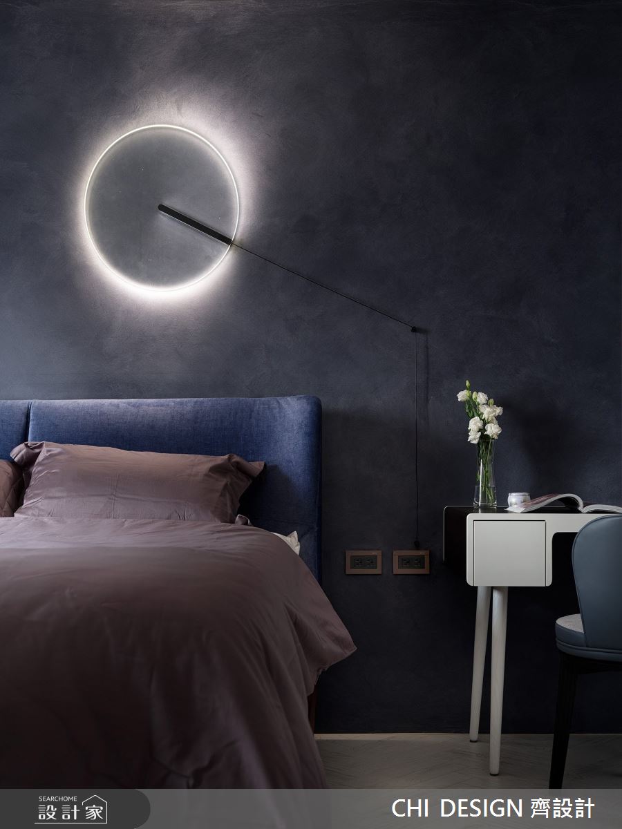 43坪中古屋(5~15年)＿現代風臥室案例圖片＿CHI DESIGN 齊設計＿CHI DESIGN_URBAN PURE 城市中的純粹之13