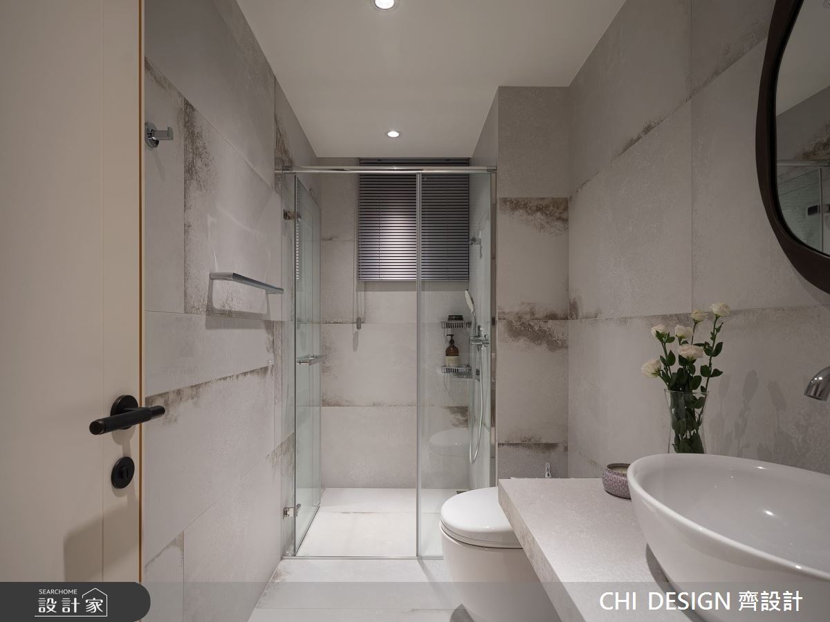 43坪中古屋(5~15年)＿現代風浴室案例圖片＿CHI DESIGN 齊設計＿CHI DESIGN_URBAN PURE 城市中的純粹之17