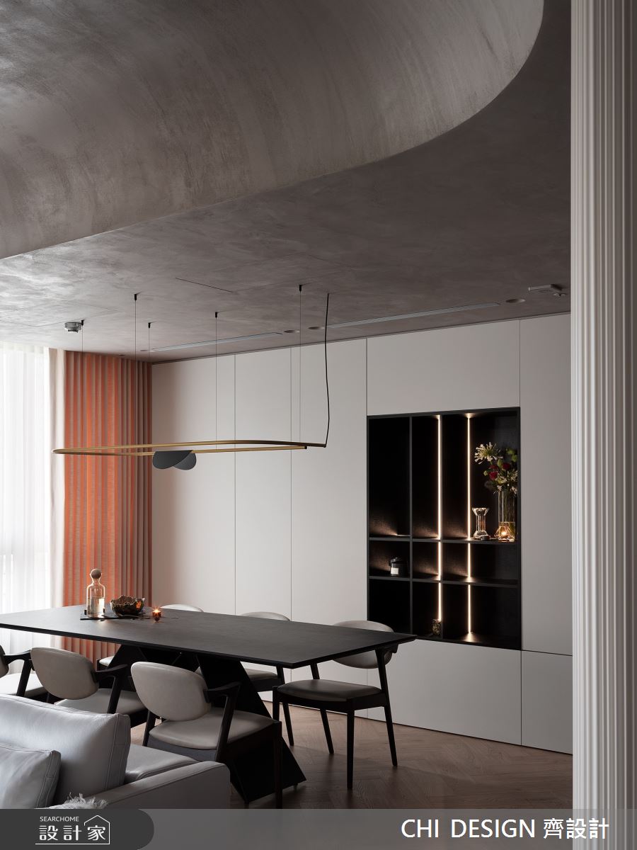 57坪新成屋(5年以下)＿現代風餐廳案例圖片＿CHI DESIGN 齊設計＿CHI DESIGN_MOONSHADOW 月影徜徉之10