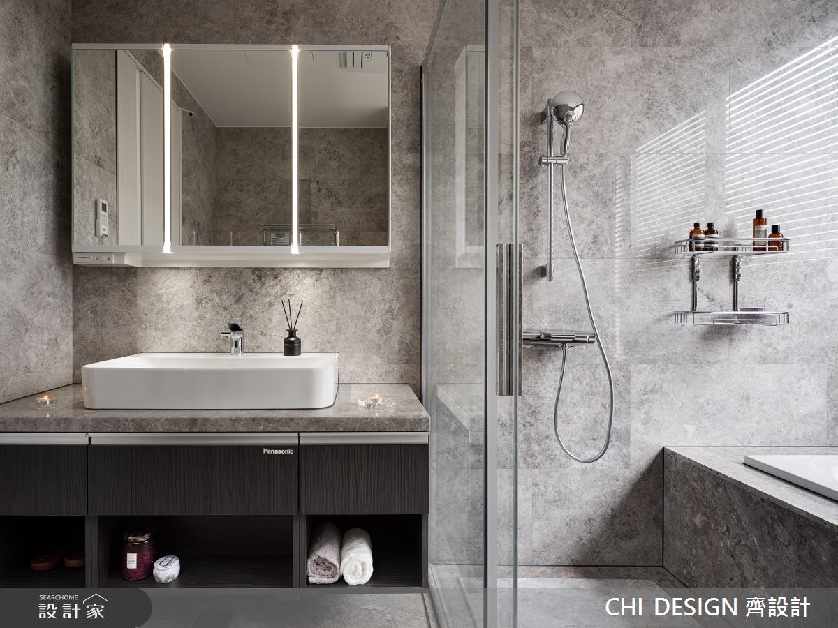 57坪新成屋(5年以下)＿現代風浴室案例圖片＿CHI DESIGN 齊設計＿CHI DESIGN_MOONSHADOW 月影徜徉之20
