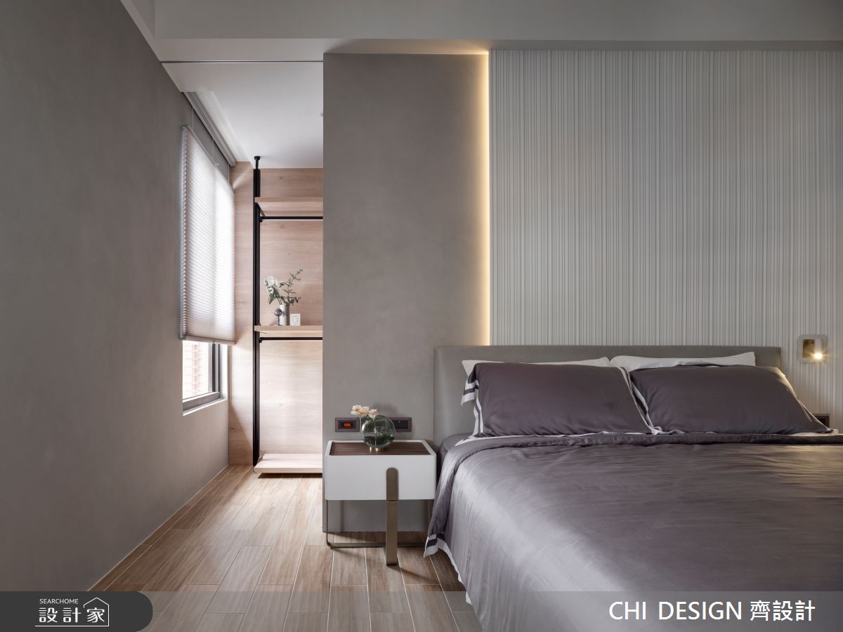 41坪新成屋(5年以下)＿混搭風臥室案例圖片＿CHI DESIGN 齊設計＿CHI DESIGN_REDWINE 紅酒微醺之11