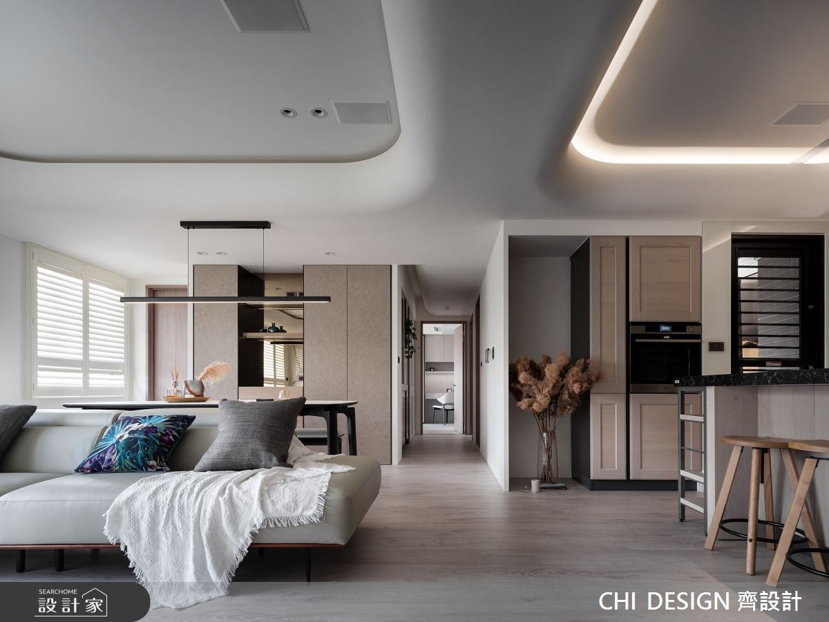 33坪新成屋(5年以下)＿現代風客廳案例圖片＿CHI DESIGN 齊設計＿CHI DESIGN_Welcome Home!之10
