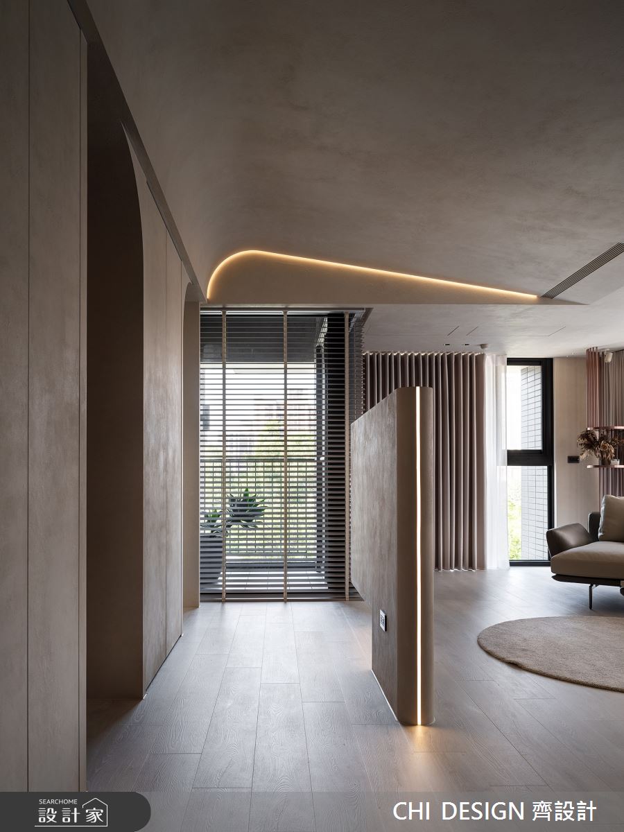 35坪新成屋(5年以下)＿侘寂風客廳案例圖片＿CHI DESIGN 齊設計＿CHI DESIGN_淬煉之6