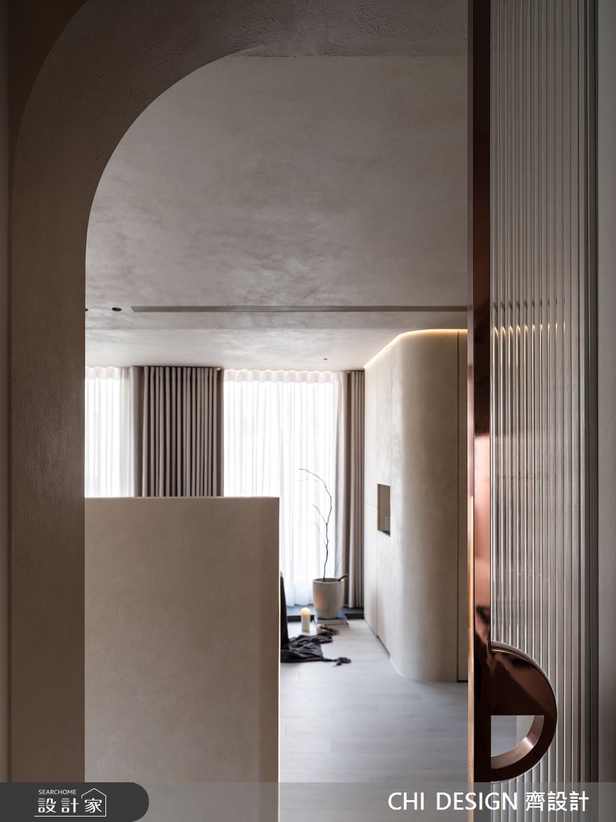 35坪新成屋(5年以下)＿侘寂風客廳案例圖片＿CHI DESIGN 齊設計＿CHI DESIGN_淬煉之15