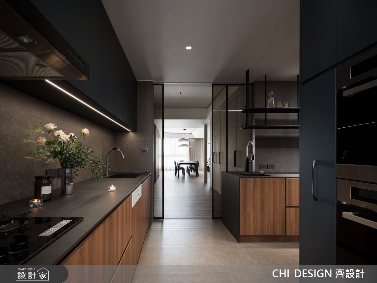 69坪中古屋(5~15年)＿現代風廚房中島案例圖片＿CHI DESIGN 齊設計＿CHI DESIGN_璞寓之19