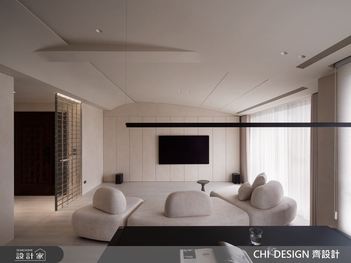 41坪老屋(16~30年)＿侘寂風玄關客廳餐廳案例圖片＿CHI DESIGN 齊設計＿CHI DESIGN_Redefine之4