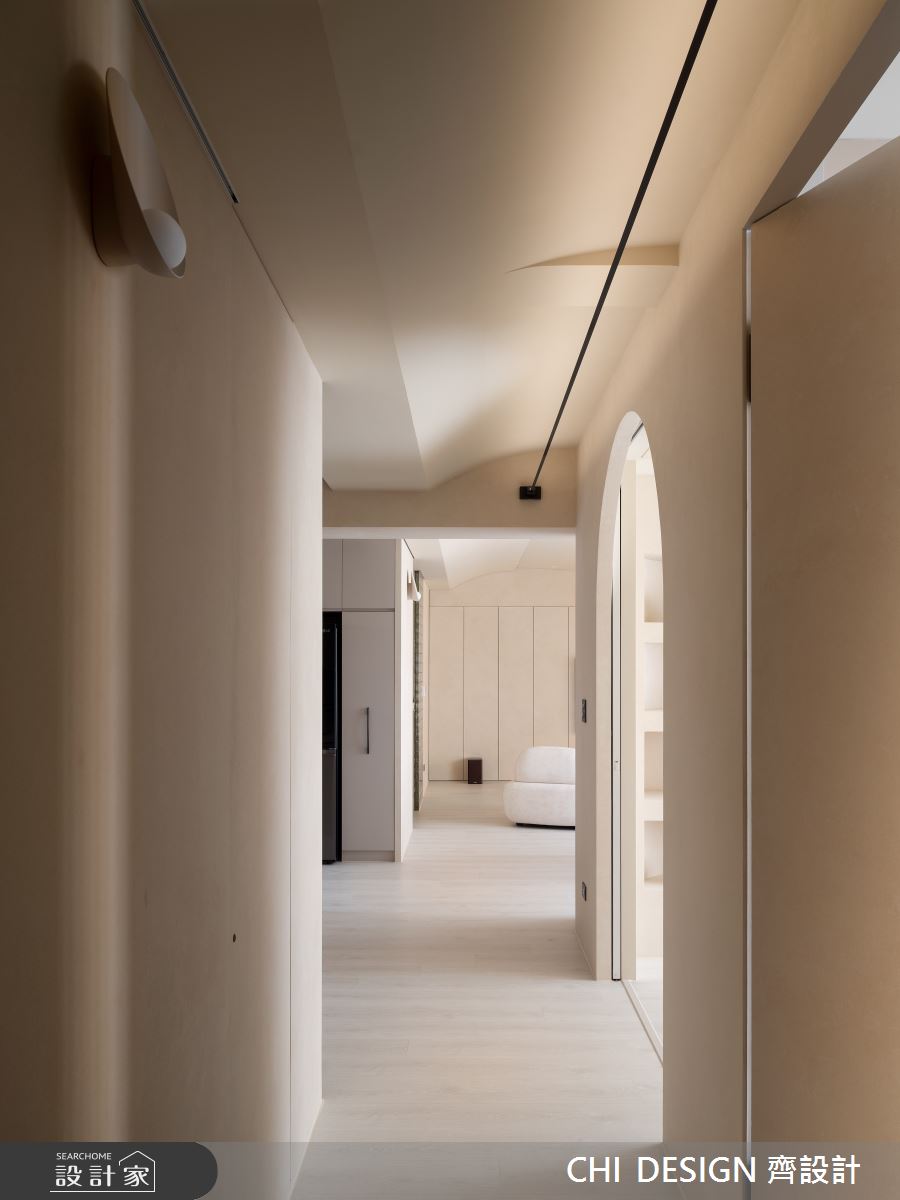 41坪老屋(16~30年)＿侘寂風走廊案例圖片＿CHI DESIGN 齊設計＿CHI DESIGN_Redefine之18