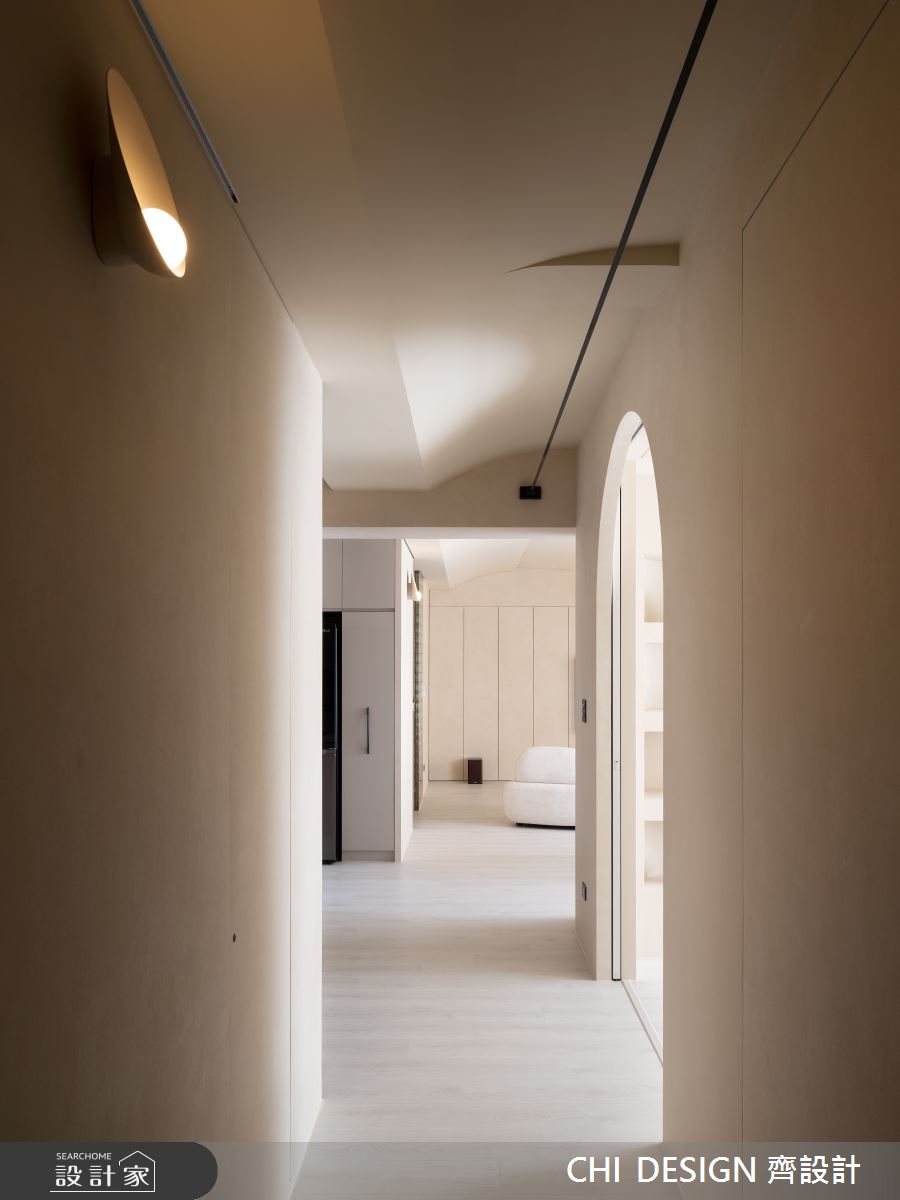 41坪老屋(16~30年)＿侘寂風走廊案例圖片＿CHI DESIGN 齊設計＿CHI DESIGN_Redefine之19