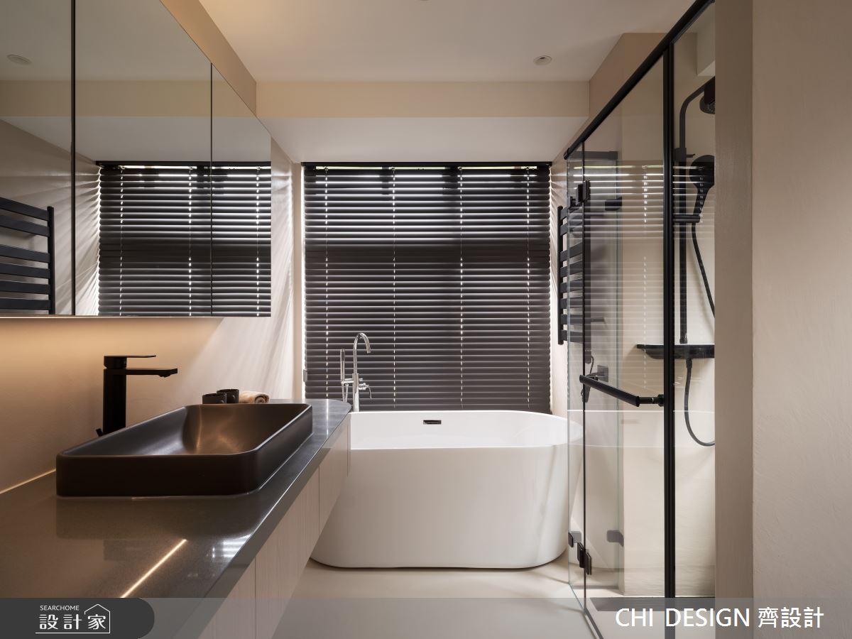 41坪老屋(16~30年)＿侘寂風浴室案例圖片＿CHI DESIGN 齊設計＿CHI DESIGN_Redefine之25