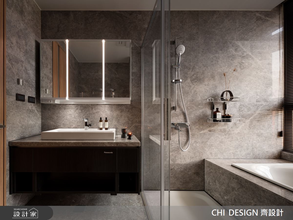 48坪預售屋＿現代風浴室案例圖片＿CHI DESIGN 齊設計＿CHI DESIGN_Overture序曲之17
