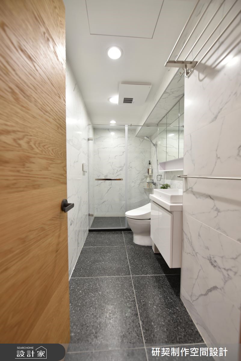 23坪老屋(16~30年)＿現代風浴室案例圖片＿研契制作＿研契_04之11