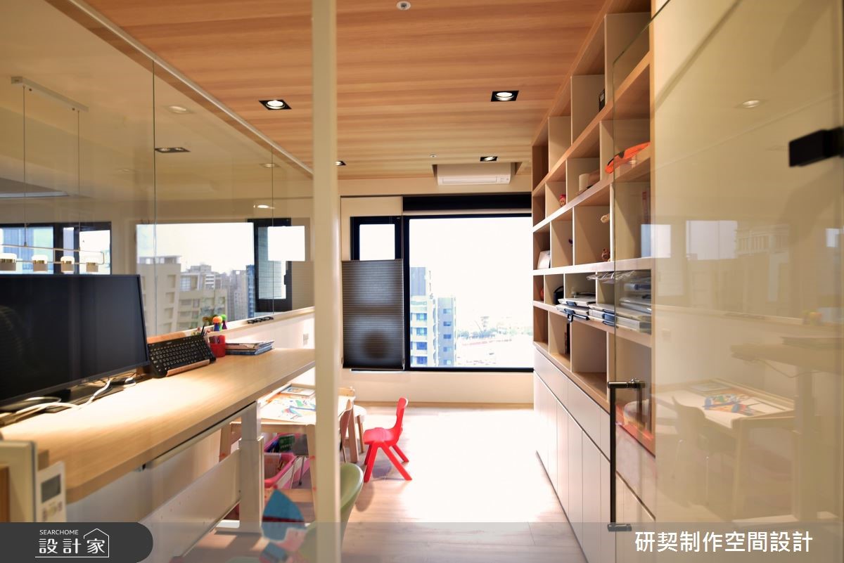 37坪新成屋(5年以下)＿北歐風書房案例圖片＿研契制作＿研契_05之9