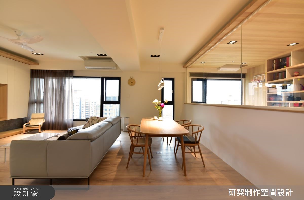 37坪新成屋(5年以下)＿北歐風餐廳案例圖片＿研契制作＿研契_05之6